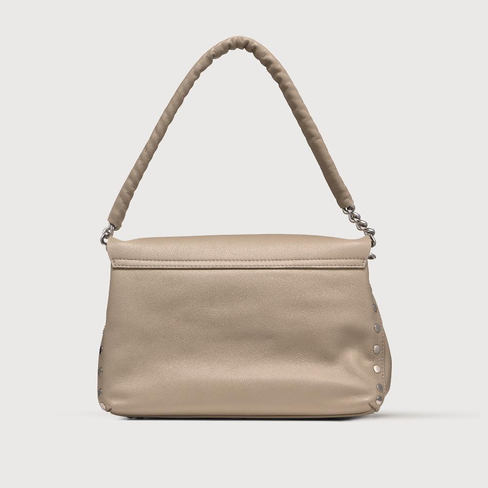 Zanellato BORSA POSTINA® SMALL IN PELLE LISCIA GREY SASSONE | Zanellato 2025