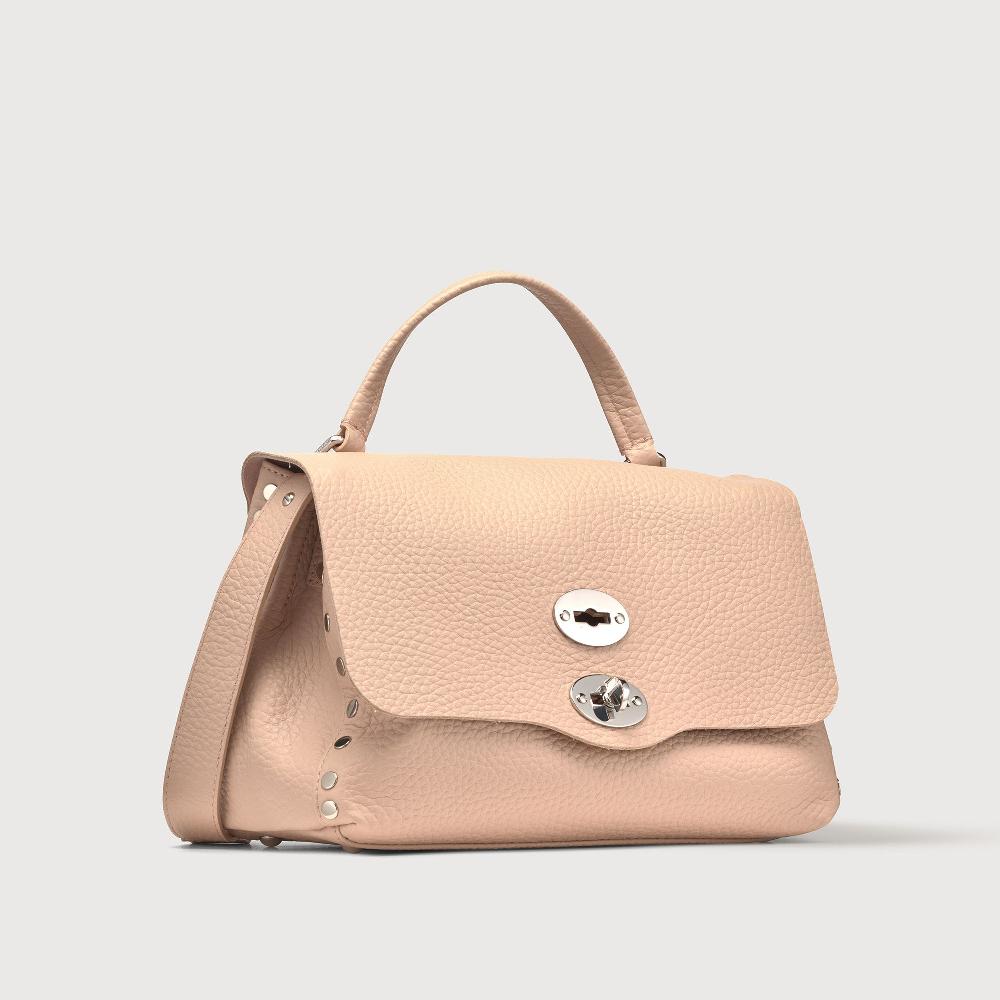 Zanellato BORSA POSTINA® SMALL IN PELLE MARTELLATA PINK ROSATELLO | Zanellato Spedizione Gratuita