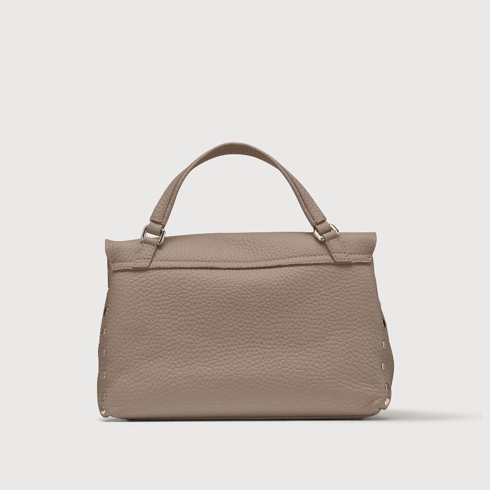 Zanellato BORSA POSTINA® SMALL IN PELLE MARTELLATA GREY CENERINO | Zanellato Pezzi Unici