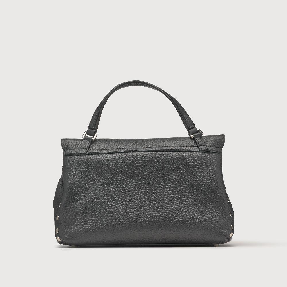 Zanellato BORSA POSTINA® SMALL IN PELLE MARTELLATA BLACK NERO | Zanellato Vendita