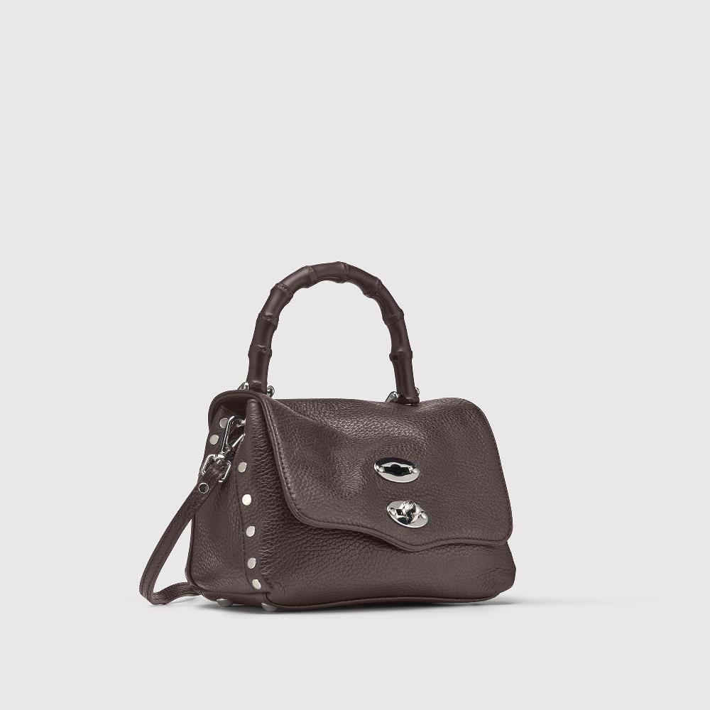 Zanellato BORSA POSTINA® BABY IN PELLE MARTELLATA BROWN MOCACCINO | Zanellato Convenienza