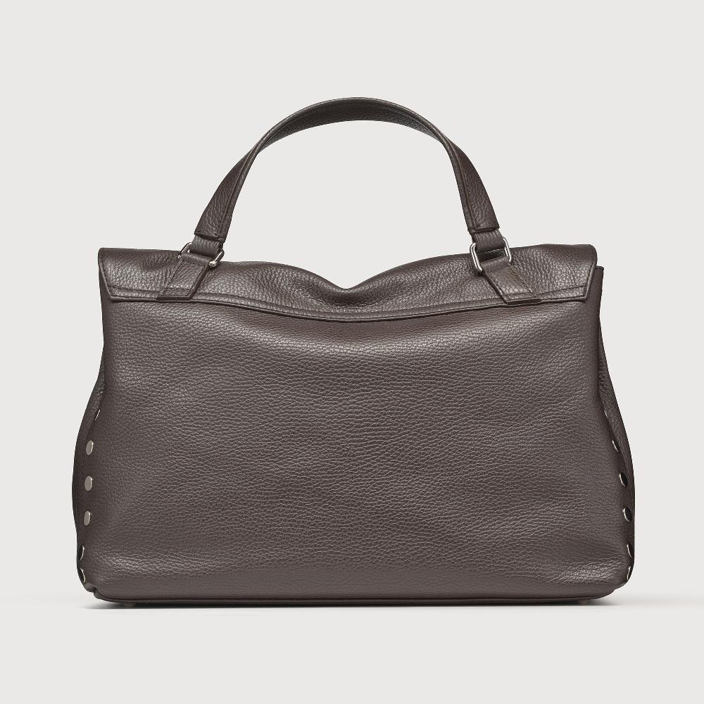Zanellato BORSA POSTINA® MEDIUM IN PELLE MARTELLATA BROWN MOCACCINO | Zanellato Economico