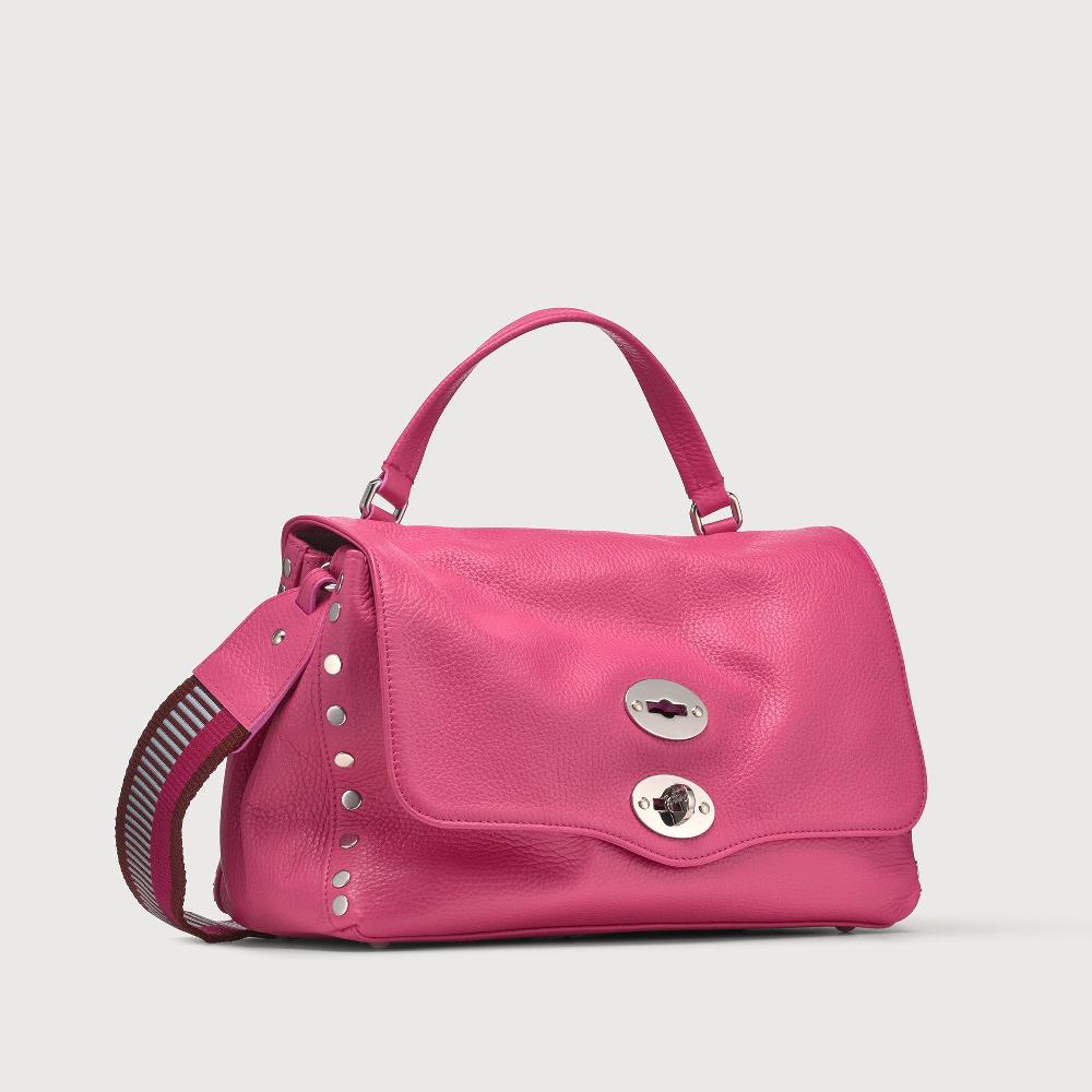 Zanellato BORSA POSTINA® SMALL IN PELLE MARTELLATA PINK ORCHIDEA | Zanellato Vendita Calda