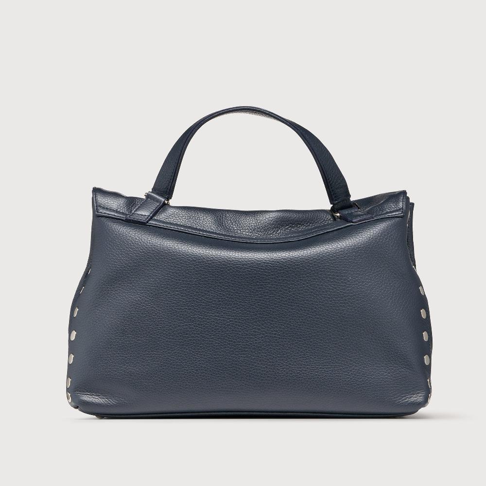 Zanellato BORSA POSTINA® MEDIUM IN PELLE MARTELLATA DARK NAVY | Zanellato Prezzo di fabbrica