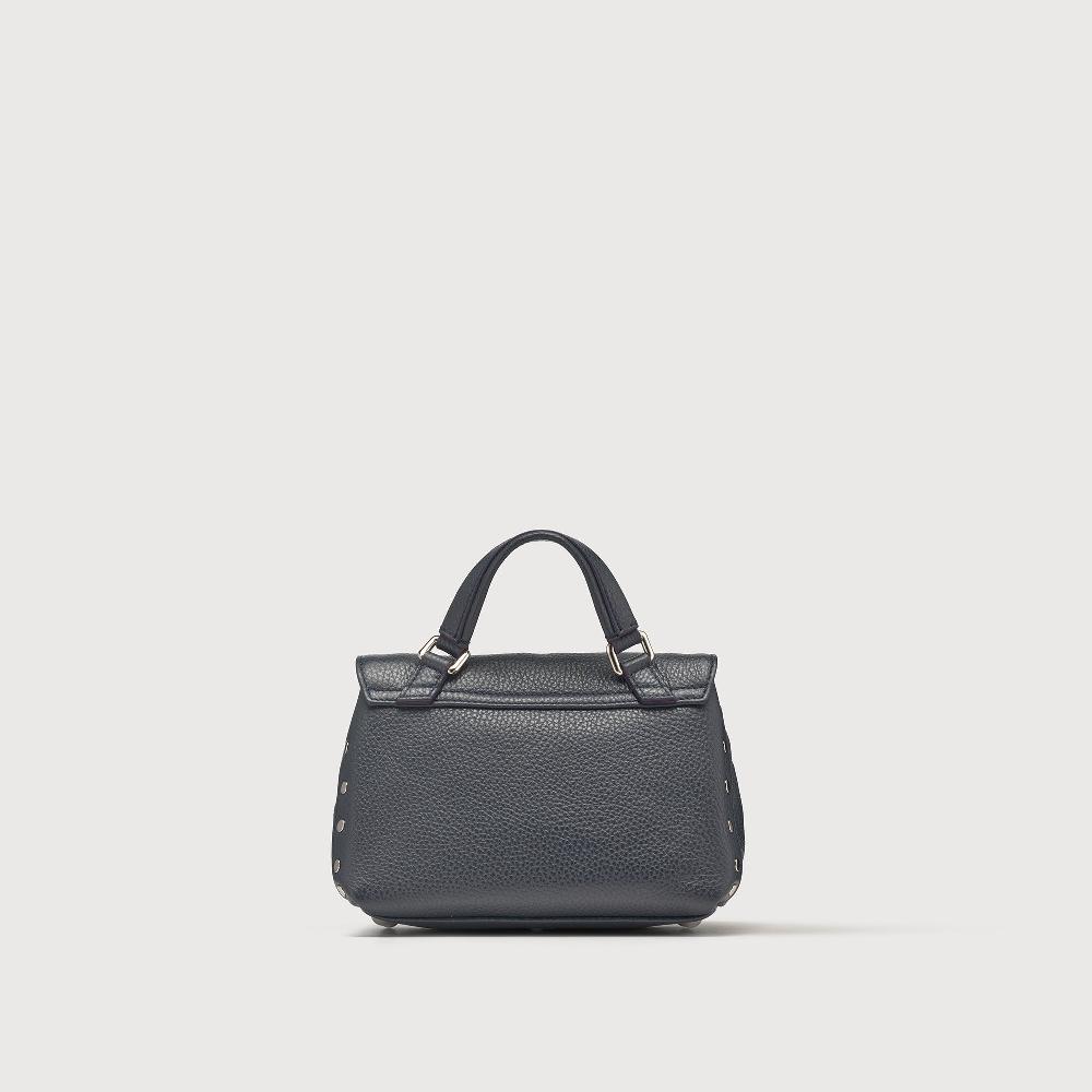 Zanellato BORSA POSTINA® BABY IN PELLE MARTELLATA DARK NAVY | Zanellato Flash Sale