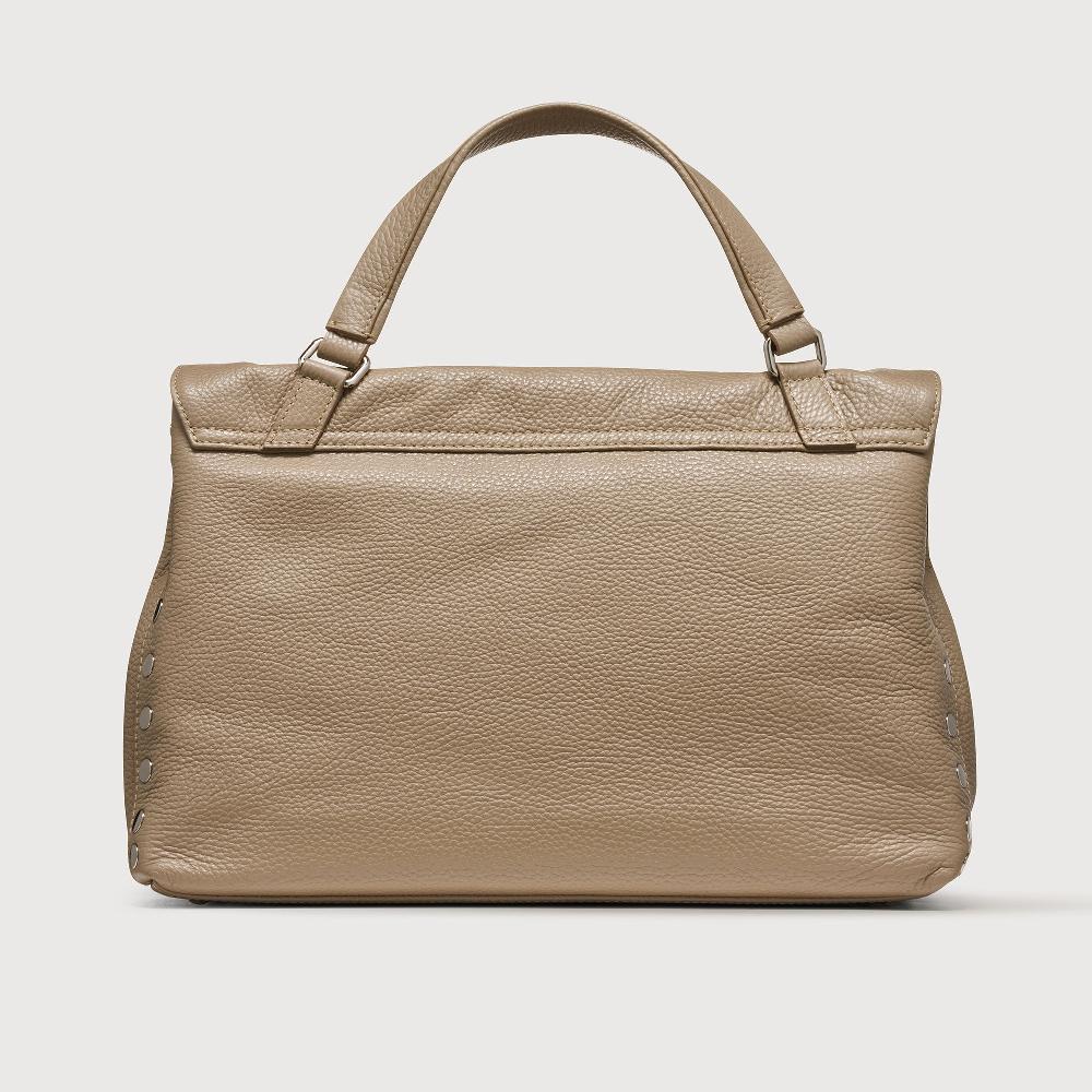 Zanellato BORSA POSTINA® MEDIUM IN PELLE MARTELLATA GREY CRETA | Zanellato Vendite stagionali