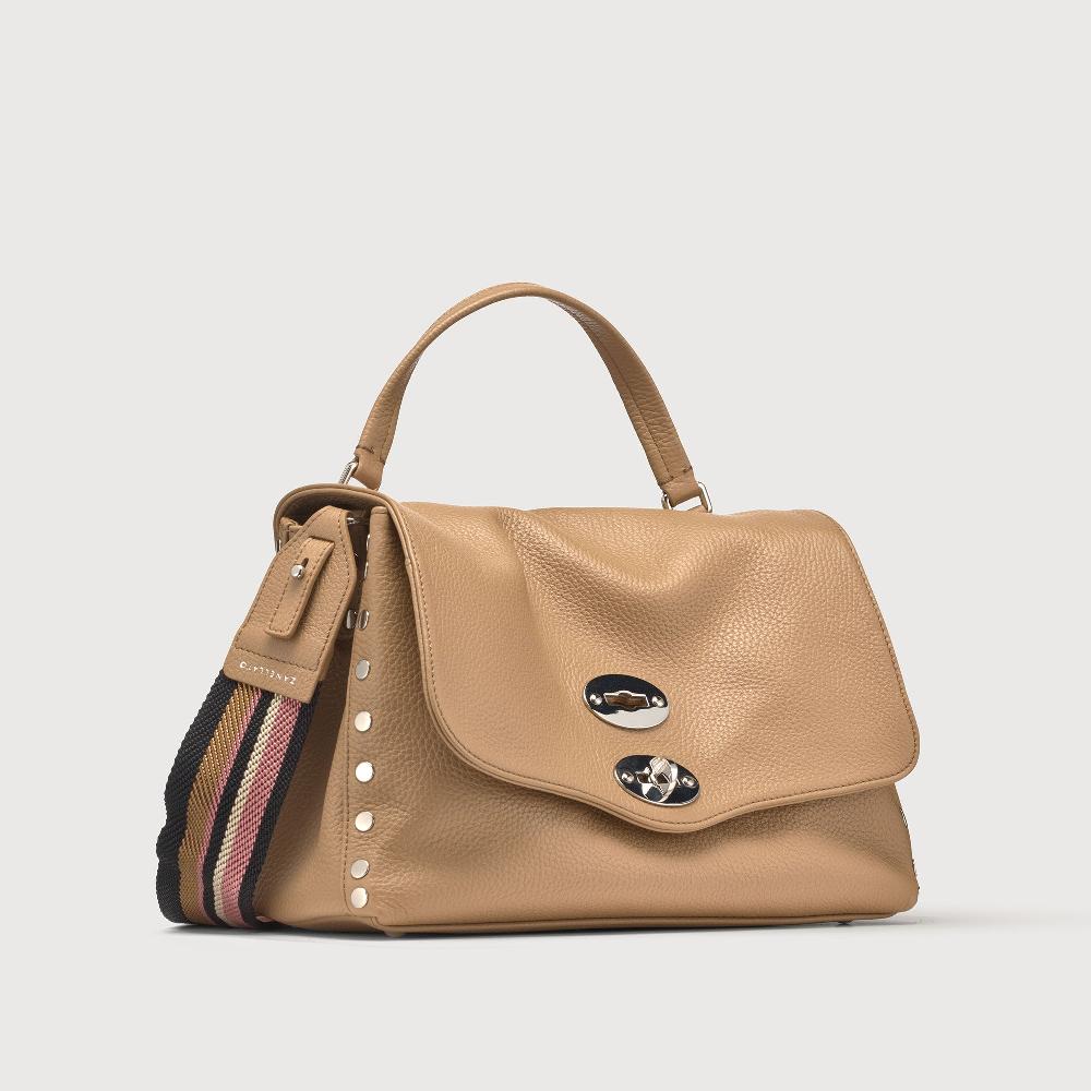 Zanellato BORSA POSTINA® SMALL IN PELLE MARTELLATA CAPPUCCINO | Zanellato Latest fashion
