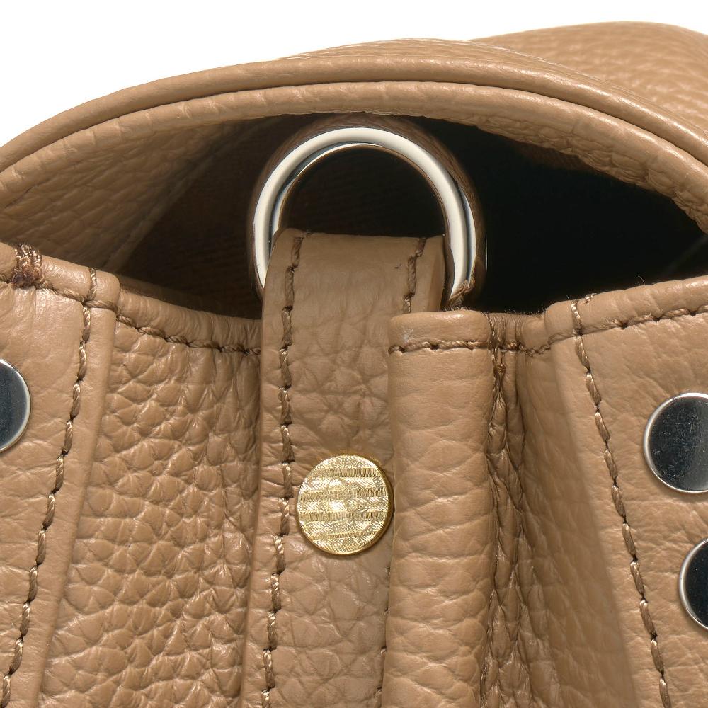 Zanellato BORSA POSTINA® SMALL IN PELLE MARTELLATA CAPPUCCINO | Zanellato Latest fashion