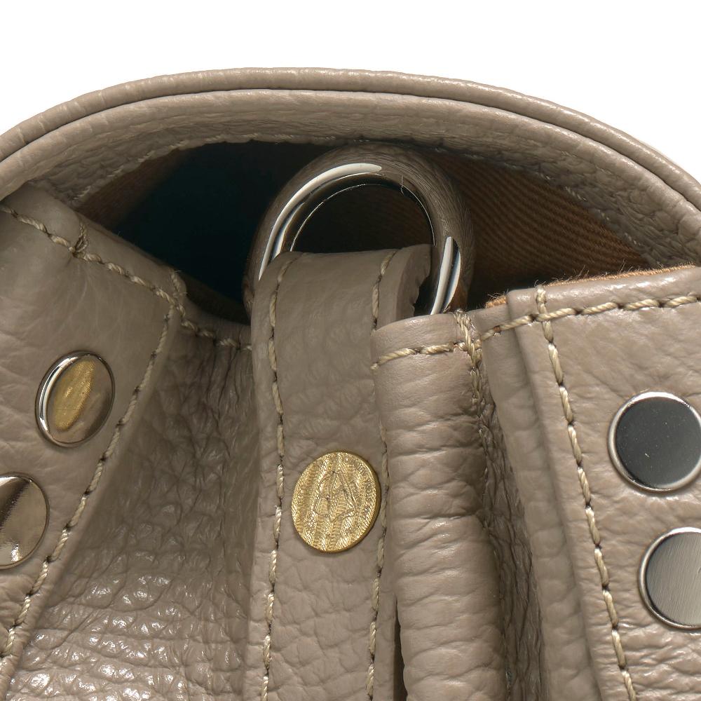 Zanellato BORSA POSTINA® SMALL IN PELLE MARTELLATA CRETA | Zanellato Online Outlet