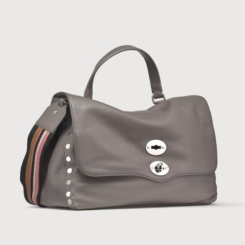 Zanellato BORSA POSTINA® MEDIUM IN PELLE MARTELLATA MONTEBIANCO | Zanellato Lightning offer