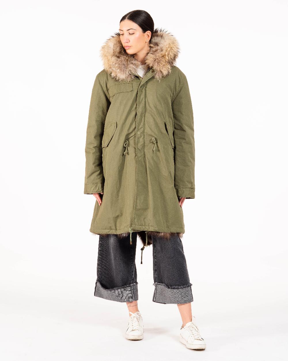 Alessandra chamonix CAMILLE MILITARY BEIGE / PARKA Saldi
