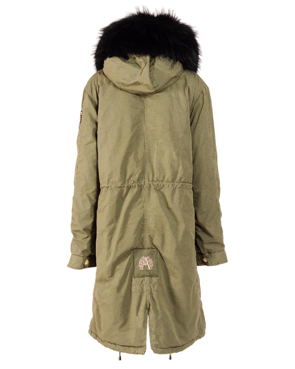 Alessandra chamonix AMANDINE MILITARY BLACK / PARKA Vendita Calda