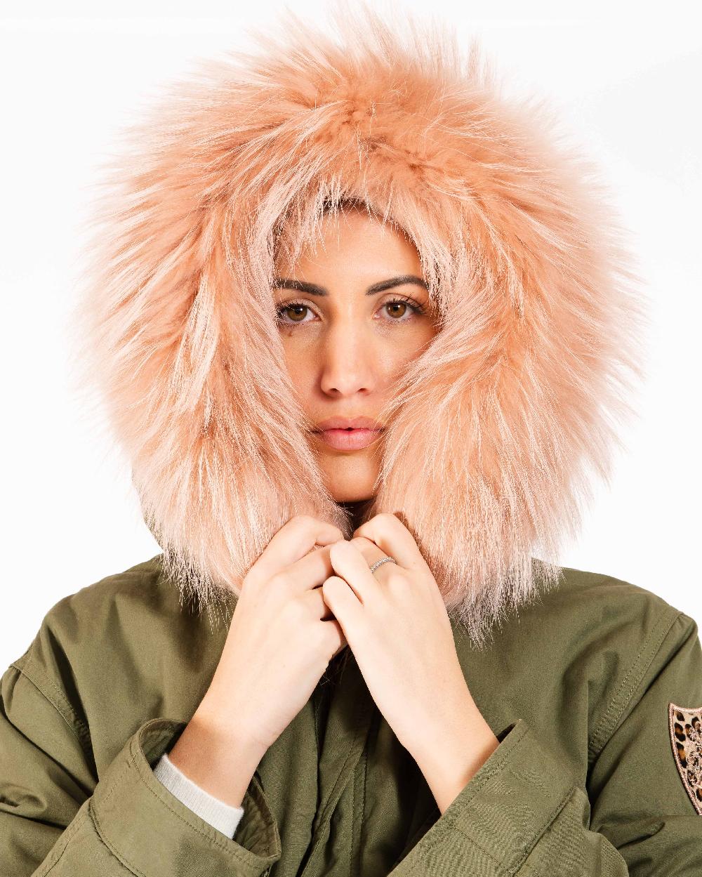 Alessandra chamonix AMANDINE MILITARY PINK / PARKA Vendita Economica