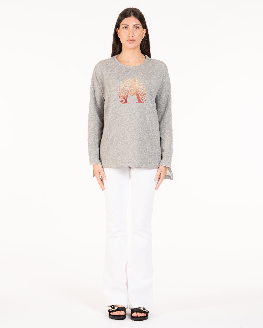 Alessandra chamonix FLORA GRIGIO - BEIGE/ FELPA Offerta Pasqua