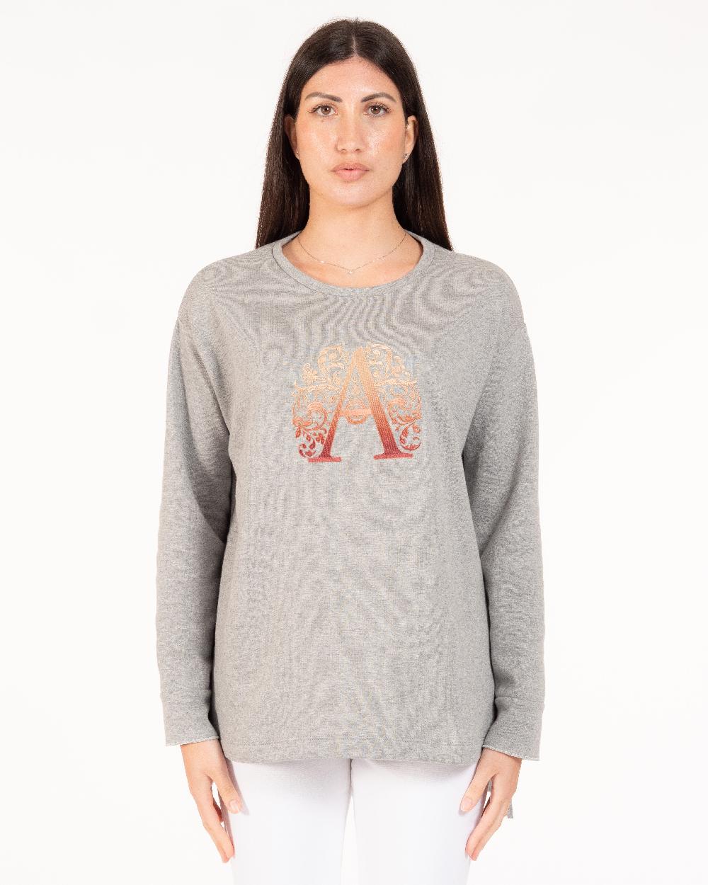 Alessandra chamonix FLORA GRIGIO - BEIGE/ FELPA Offerta Pasqua