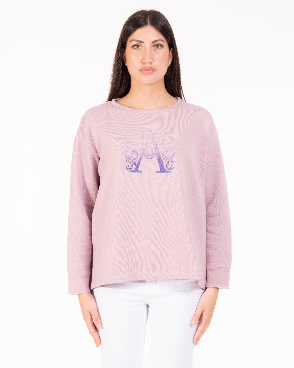 Alessandra chamonix FLORA VIOLA / FELPA Offerta San Valentino