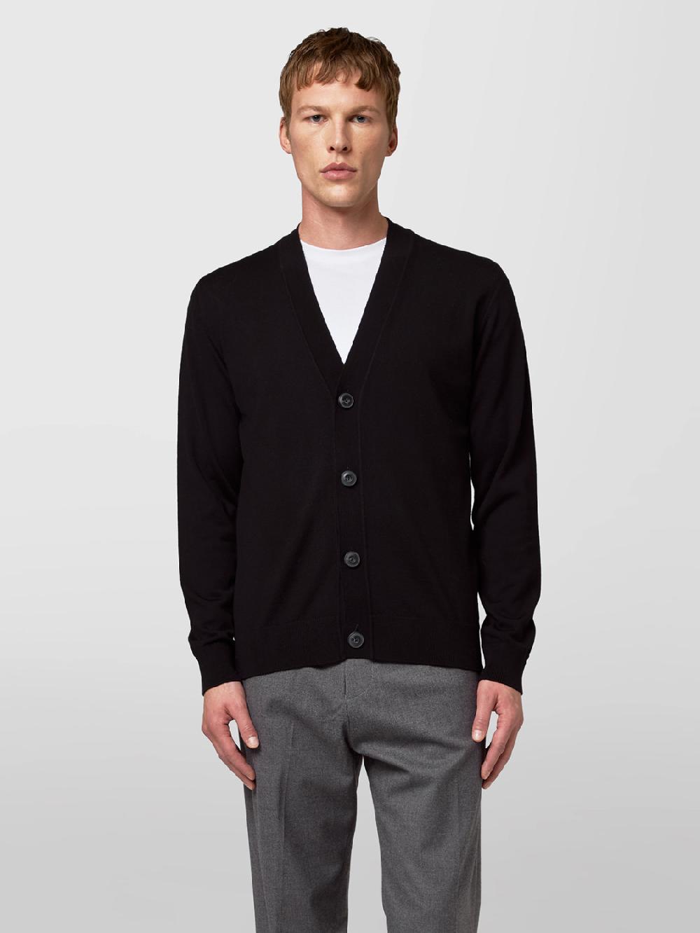 Alpha studio CARDIGAN TOPPE IN MERINOS Soddisfazione Garantita