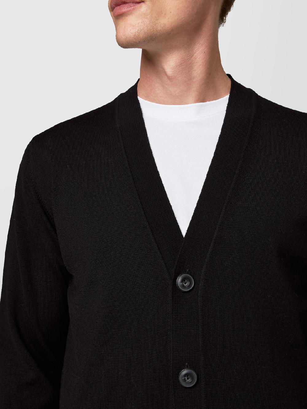 Alpha studio CARDIGAN TOPPE IN MERINOS Soddisfazione Garantita
