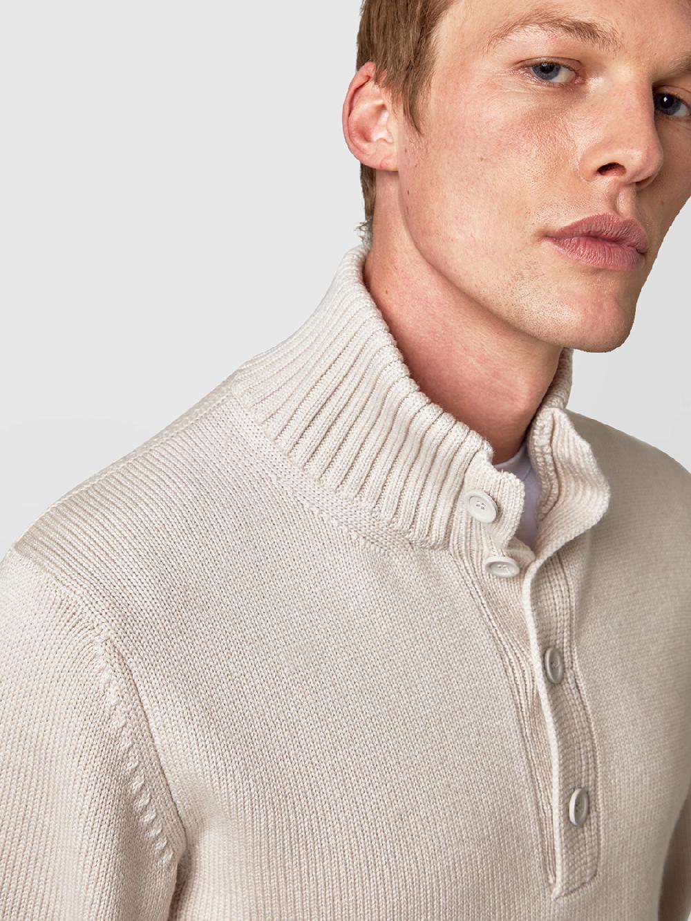 Alpha studio LUPETTO CON BOTTONI IN MERINOS Convenienza