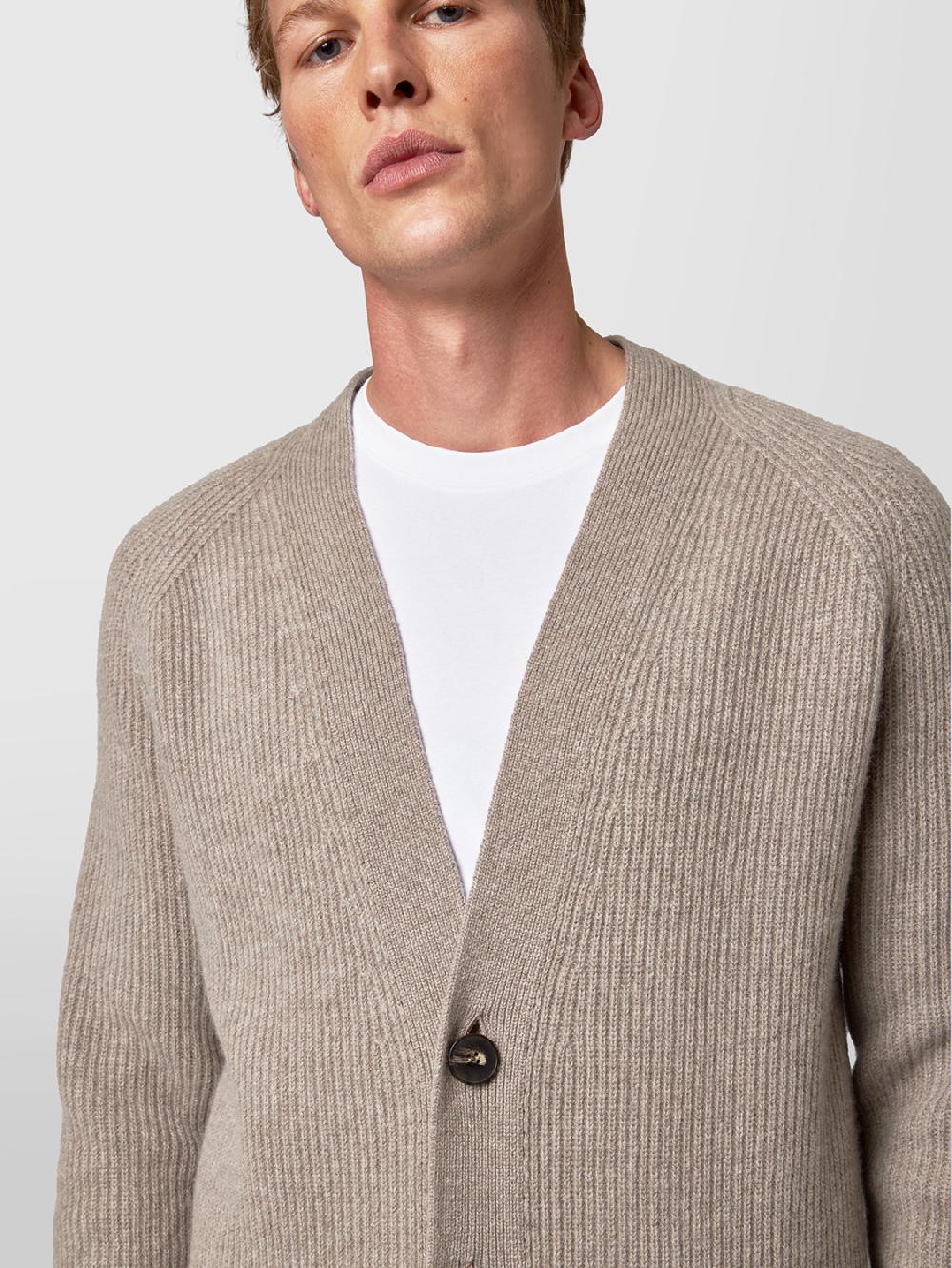 Alpha studio CARDIGAN IN CASHMERE COSTA INGLESE Vendita Economica