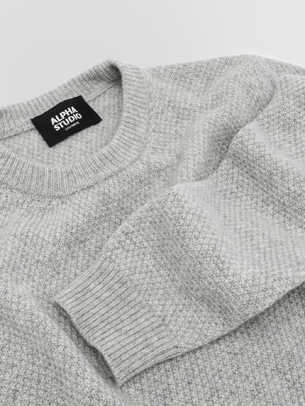 Alpha studio GIROCOLLO CHICCO RISO NEW CASHMERE Vendite Flash