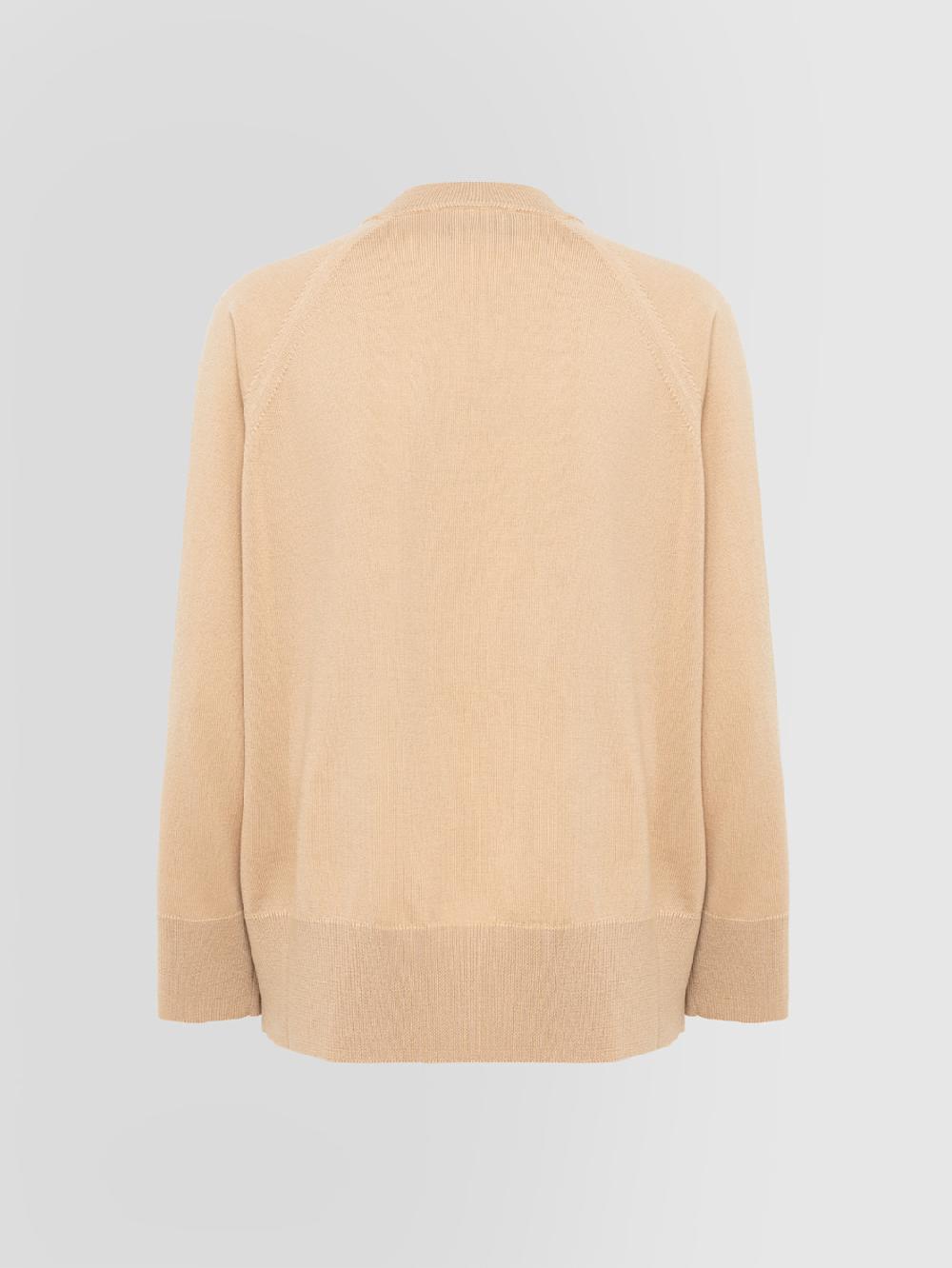 Alpha studio GIROCOLLO M/L RASATO RAGLAN Online Outlet