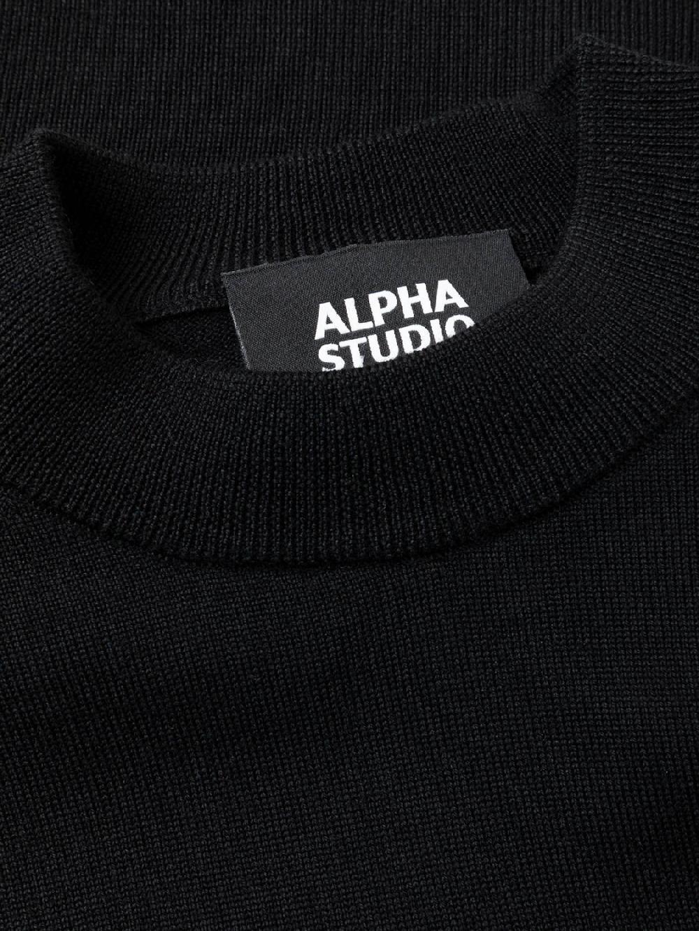 Alpha studio GIROCOLLO M/L RASATO RAGLAN Offerta temporanea