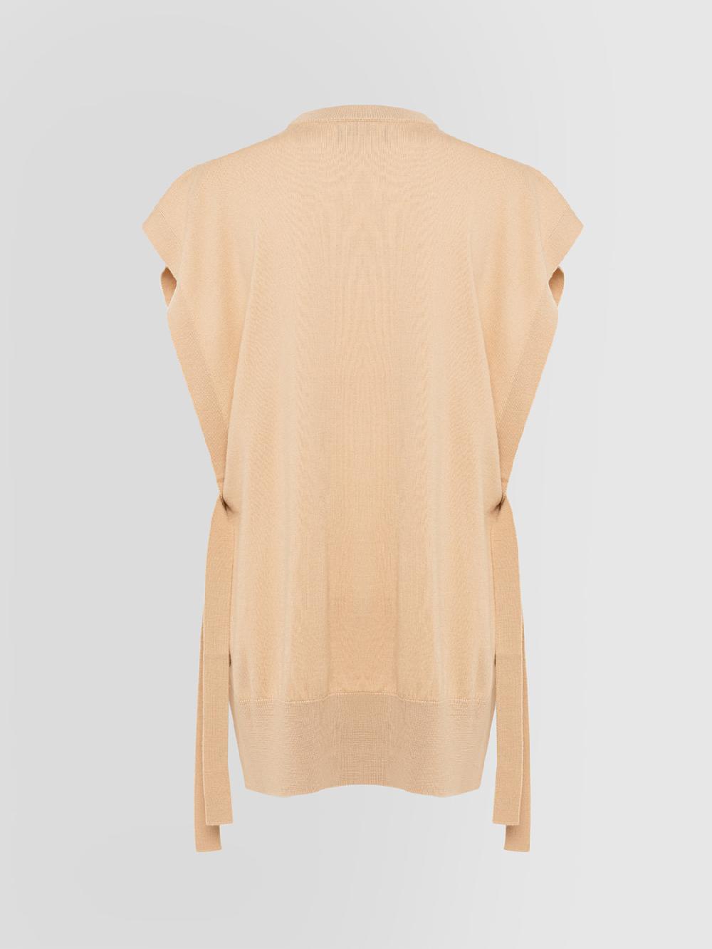 Alpha studio GIRO PONCHO RASATO S/M Grandi sconti
