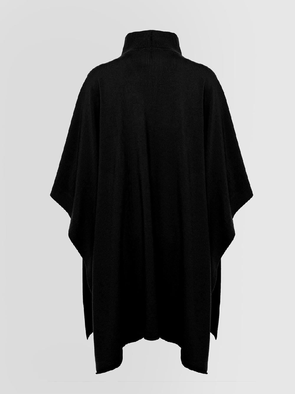 Alpha studio LUPETTO ZIP PONCHO RASATO Comprane uno, ottenene uno gratis