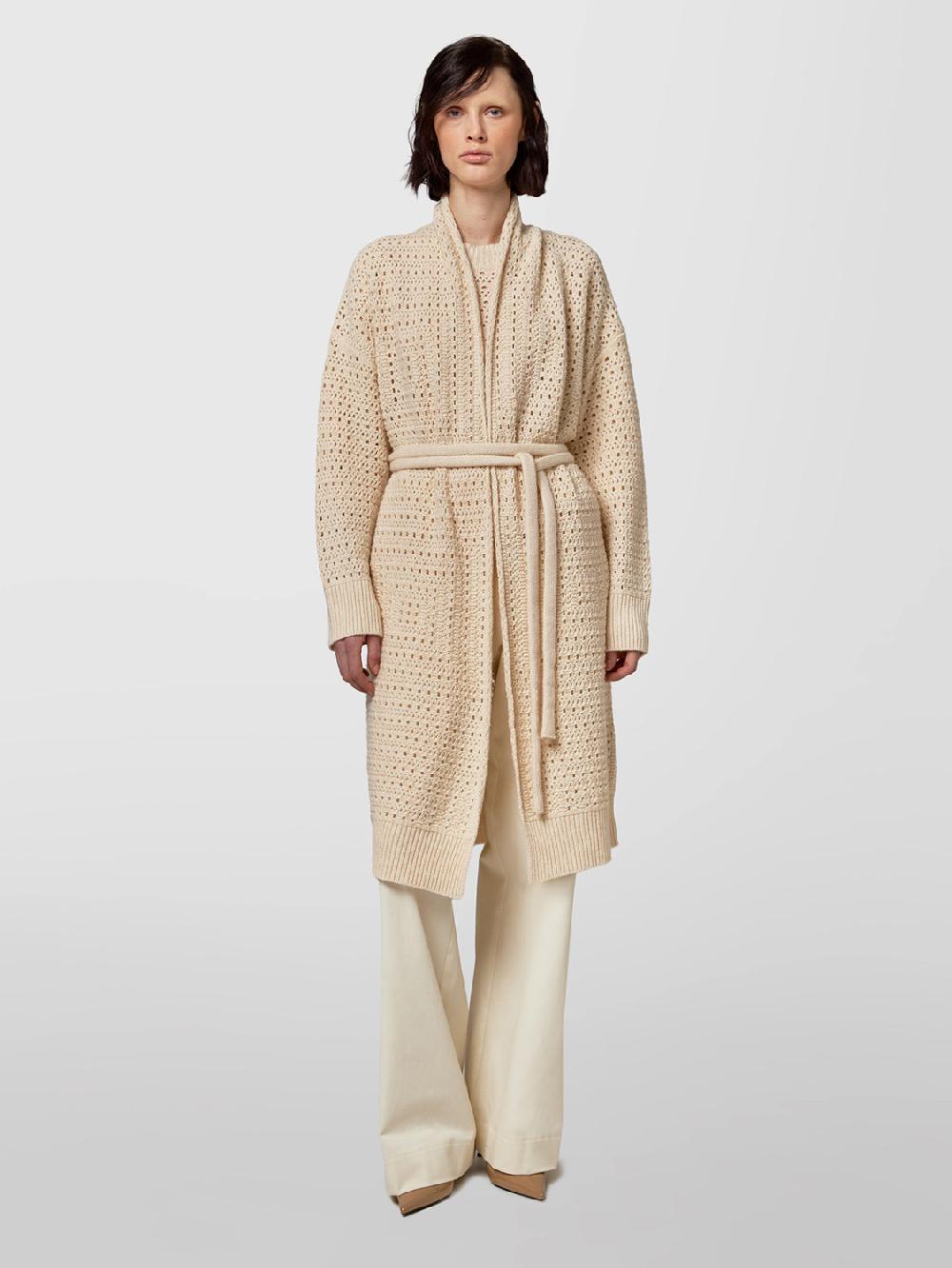 Alpha studio MAXI CARDIGAN PUNTO MAGLIA Offerte speciali