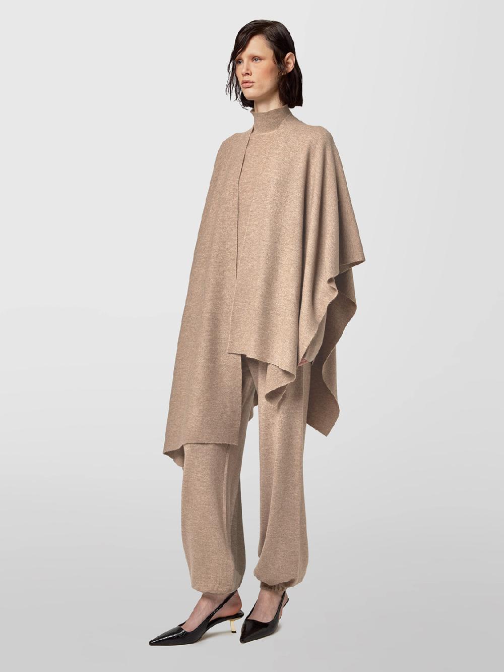 Alpha studio PONCHO LINKS URBAN CASHMERE Super sconto