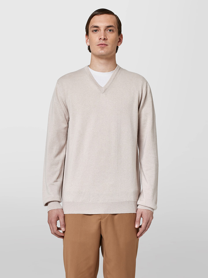 Alpha studio SCOLLO A V BASIC IN CASHMERE Economico