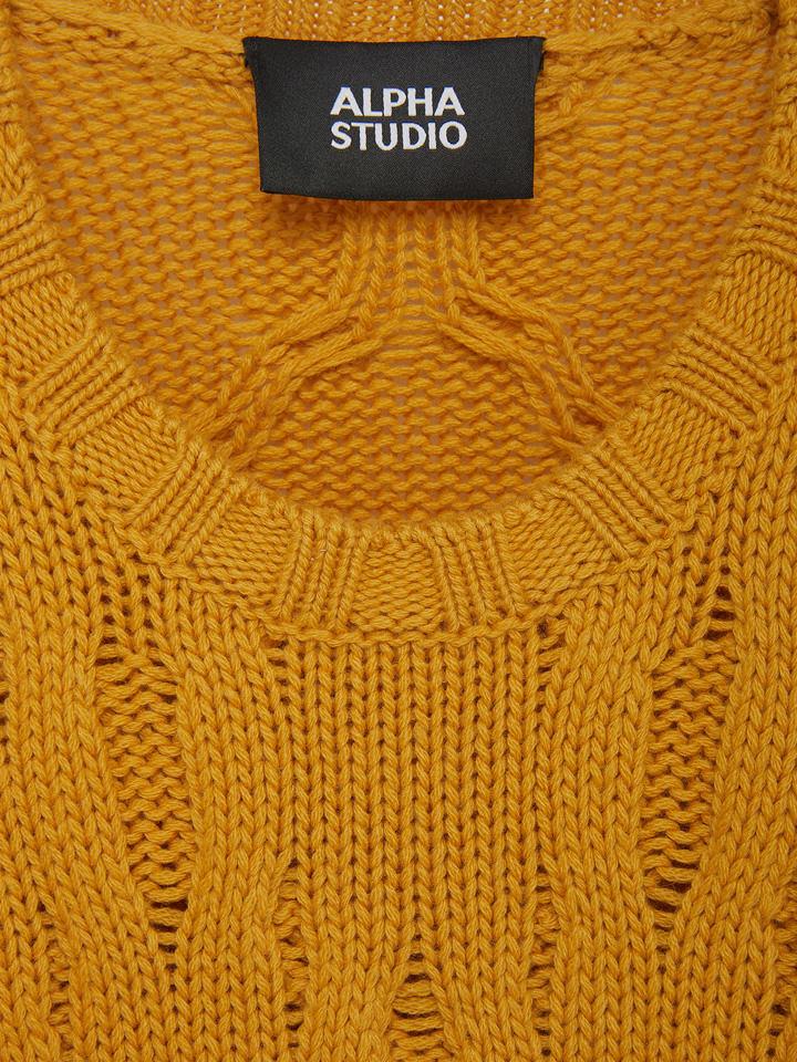 Alpha studio GIROCOLLO SPECIAL KNIT In Vendita