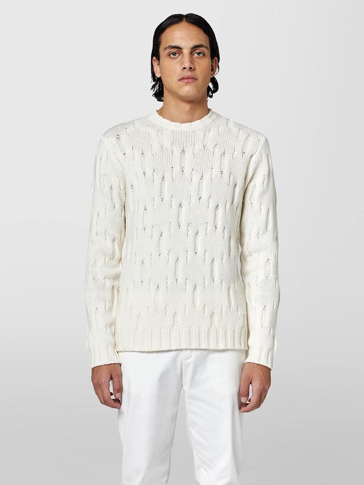 Alpha studio GIROCOLLO SPECIAL KNIT Saldi