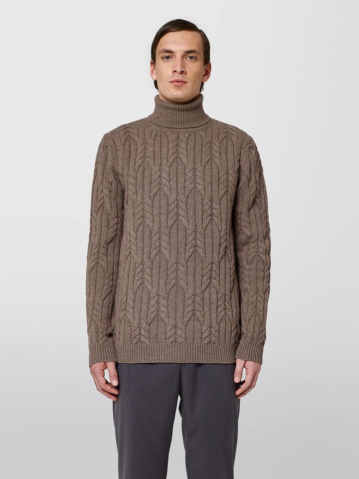 Alpha studio CICLISTA IN CASHMERE TRECCIA I Più Venduti
