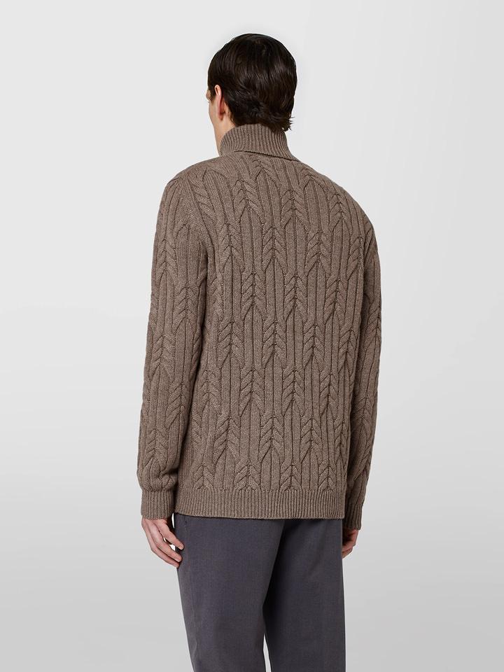Alpha studio CICLISTA IN CASHMERE TRECCIA I Più Venduti