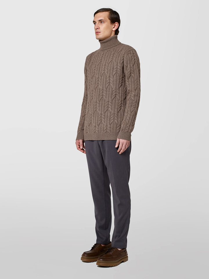 Alpha studio CICLISTA IN CASHMERE TRECCIA I Più Venduti